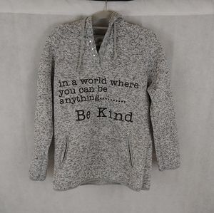 Miss Look Flannel Top Hoodie XL